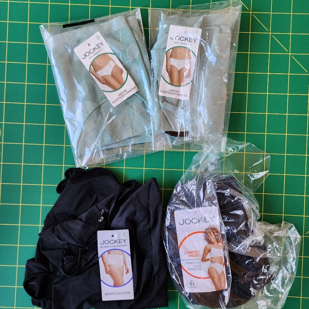 🆕️ 4 pairs of JOCKEY Panties~Sz 8 XL?